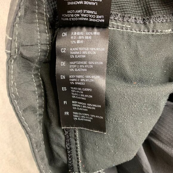 Kuhl Mens Shorts 40 Gray Colorblock Mutiny River Nylon Stretch Outdoor Hiking - Picture 8 of 10